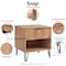 Manhattan Comfort DUMBO 1.0 Nightstand in Golden Brown, 2PK 2-NS001-GB - alternate 5
